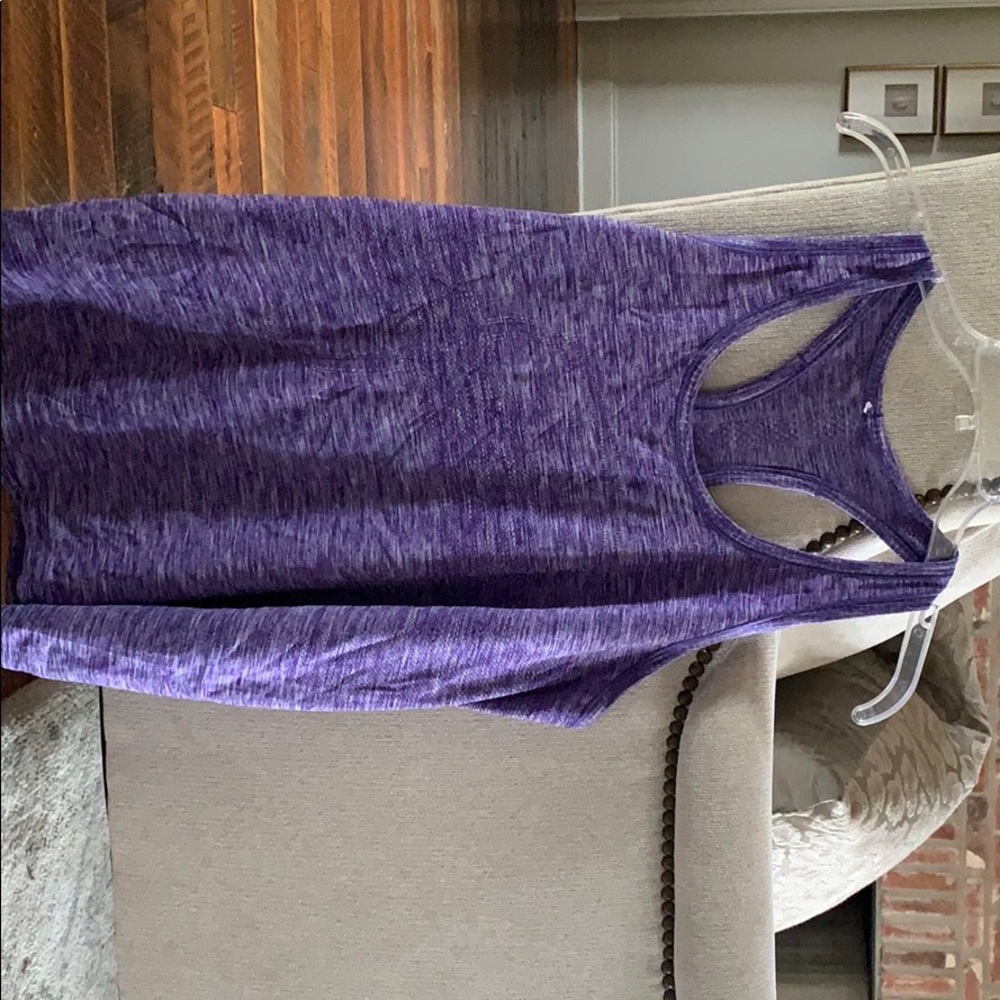 Lululemon Swiftly Tech Razorback Top purple